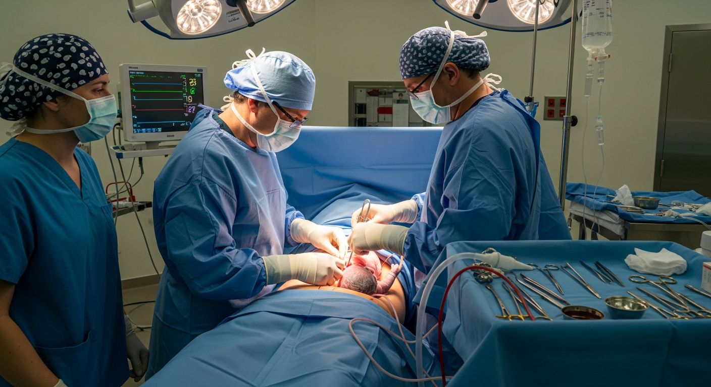 Caesarean Delivery Image